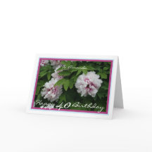 aniversário de 40 anos Amanda Peonies Spring Flowe