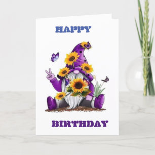 Cartão **aniversário de 40 anos** NÃO SE PREOCUPE EM SER