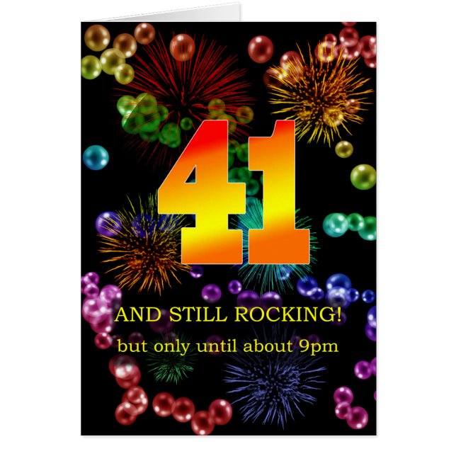 Cartão Aniversário De 41ruas Ainda Atropelando (Frente)
