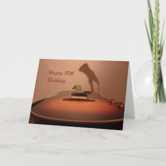 Cartão Aniversário de 50 anos