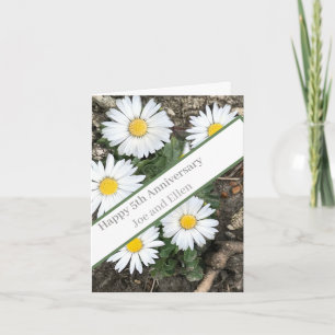 Cartão Aniversário de 5, editável