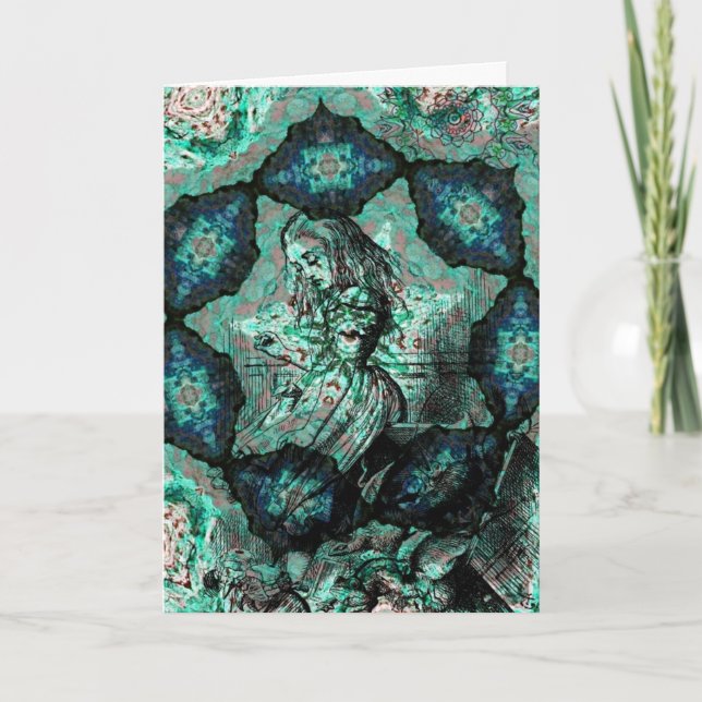 Cartão Aniversário de Alice (Frente)