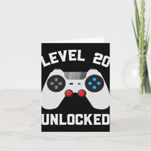 Cartão Aniversário de Casamento de 20 Engraçado Desbloque