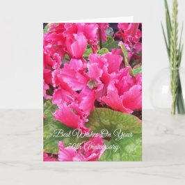 Cartão Aniversário de Casamento de 70 Personalizado do Ci