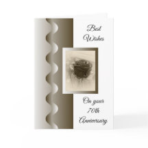 Aniversário de Casamento de 70 Personalizado por R