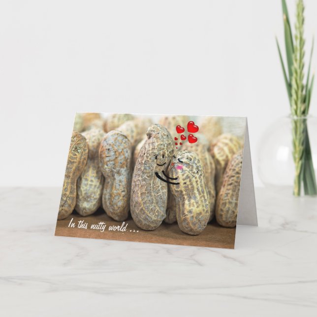 Cartão Aniversário de Casamento de Casais (Frente)