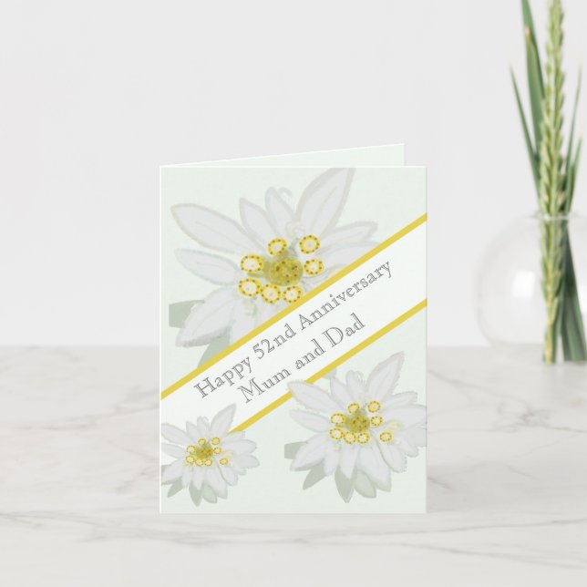 Cartão Aniversário de Casamento de ruas (Frente)