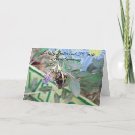 Cartão Aniversário de Casamento Personalizado da Esposa d