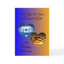Aniversário de Casamento Personalizado Diamante Ou
