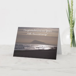 Cartão Aniversário de Casamento Personalizado por 70 Sunr