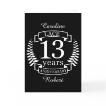 Aniversário de casamento tradicional do local 13 a