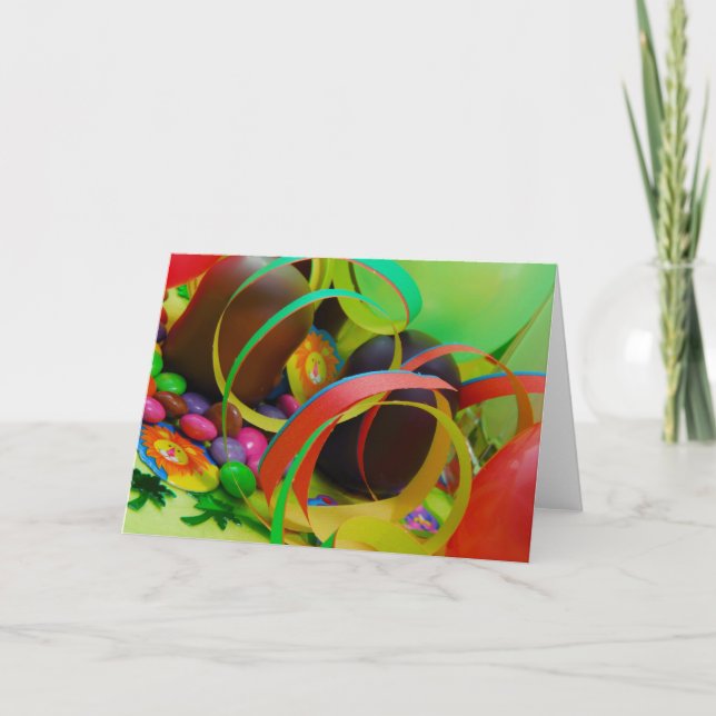 Cartão Aniversário de criança (Frente)