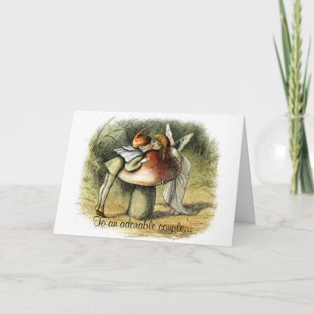 Cartão Aniversário De Elf E Fairy (Frente)