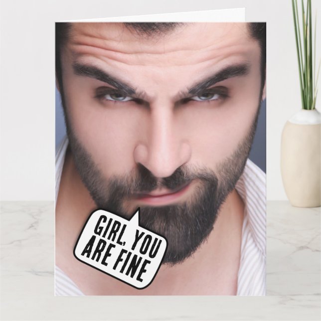 CARTÃO ANIVERSÁRIO DE HOMENAGEM DE FOME PARA ELA (Frente)