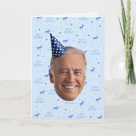 CARTÃO ANIVERSÁRIO DE JOE BIDEN