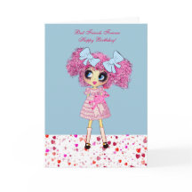 Aniversário de menina Kawaii - personalizado