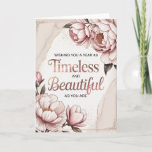 Aniversário de Mulheres Elegantes