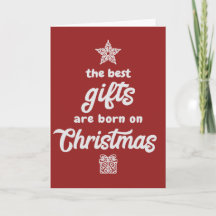 Aniversário de Natal - Melhor Nascer de presentes