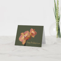 Aniversário de Orquídea