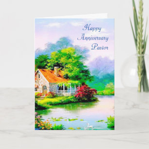 Cartão Aniversário de Pastor