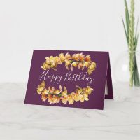 Aniversário de Purple Buquê Orquídea Floral