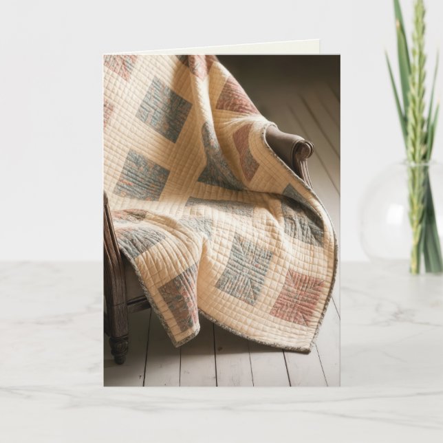 Cartão Aniversário de Quilôs em Cadeira Armada (Frente)