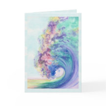 Aniversário de Texto Personalizado da Aquarela Ond