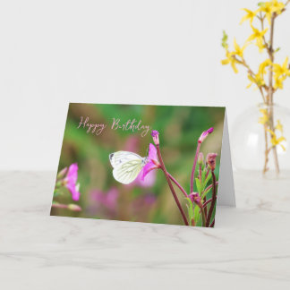 Cartão Aniversário de verão