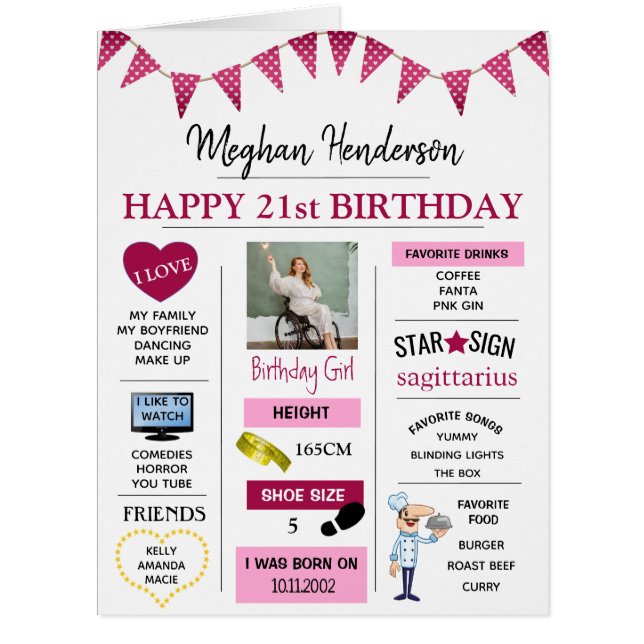 Cartão Aniversário do Especial Idade da Foto de Manutençã (Frente)