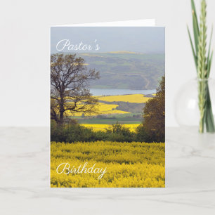 Cartão Aniversário do Pastor