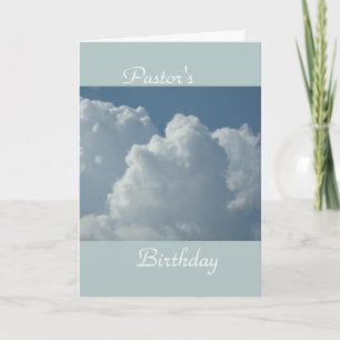 Cartão Aniversário do Pastor