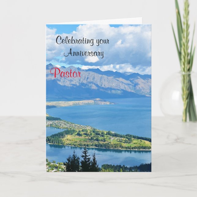 Cartão Aniversário do Pastor (Frente)