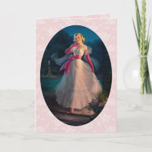 Cartão Aniversário do Retro dos anos 50