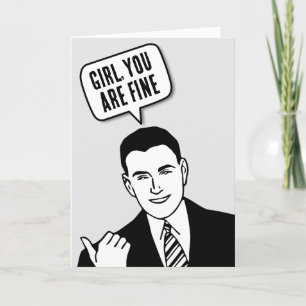 CARTÃO ANIVERSÁRIO DO RETRO MAN COMPLIMENTARY PARA O CART