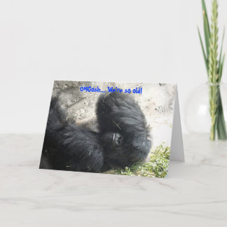 Cartão Aniversário dos Amigos Antigos