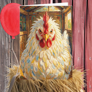 Cartão Aniversário Egg-traordinário Piada Engraçada de