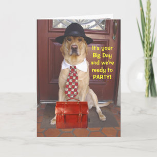 Cartão Aniversário engraçado do grupo