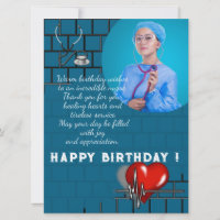 Aniversário estiloso do médico
