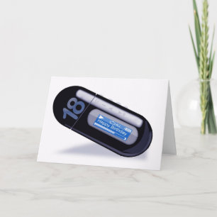 Cartão Aniversário feliz tipo MP3