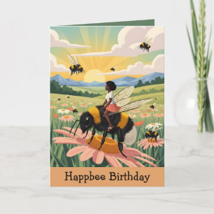 Cartão Aniversário Happbee