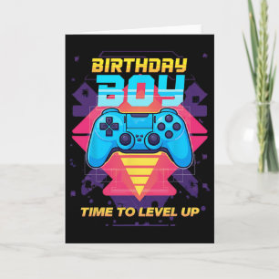 Cartão Aniversário, Hora De Aproximar O Gamer De Jogos