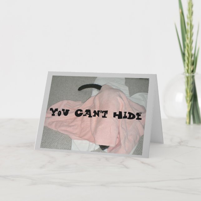 Cartão Aniversário Humor (Frente)