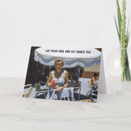 Cartão Aniversário Humor Para Ela