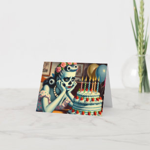 Cartão Aniversário infeliz