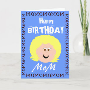 Cartão Aniversário Mãe do Filho