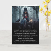 Aniversário Místico com Raven Gothic Wicca Pagan