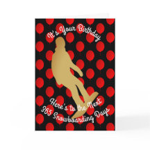 Aniversário Para Os Próximos 365 Dias De Snowboard