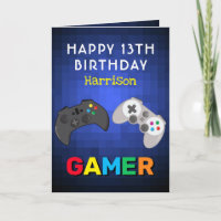Aniversário Personalizado de Videogame para Gamer