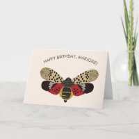 Aniversário Personalizado do Inseto Lanternfly