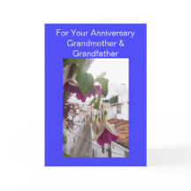 Aniversário Personalizado dos Avós das Flores